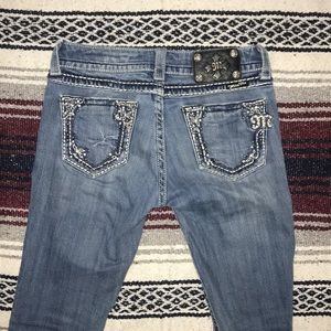 Miss Me Light Wash Skinny